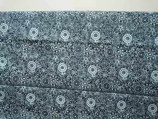 Batik fabric napkins creation for accessories