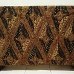 Batik fabric origin using traditional handmade