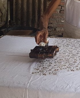 Batik fabric process at Batikdlidir solo, Indonesia