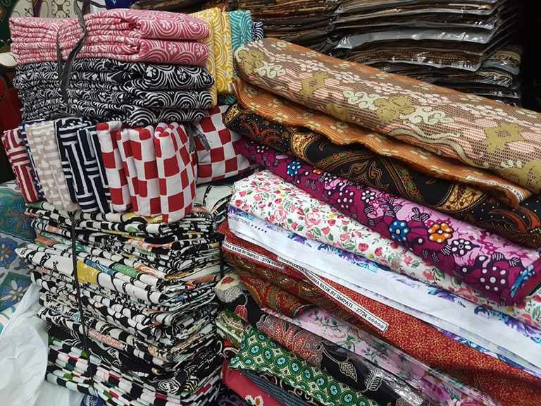 Batik fabric tablecloths is an evidence of the creativity
