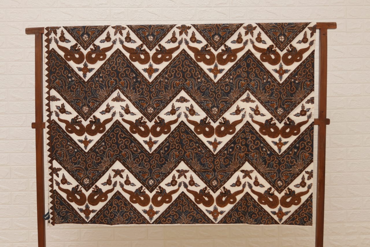 Asian Batik fabric in Myanmar from Indonesia