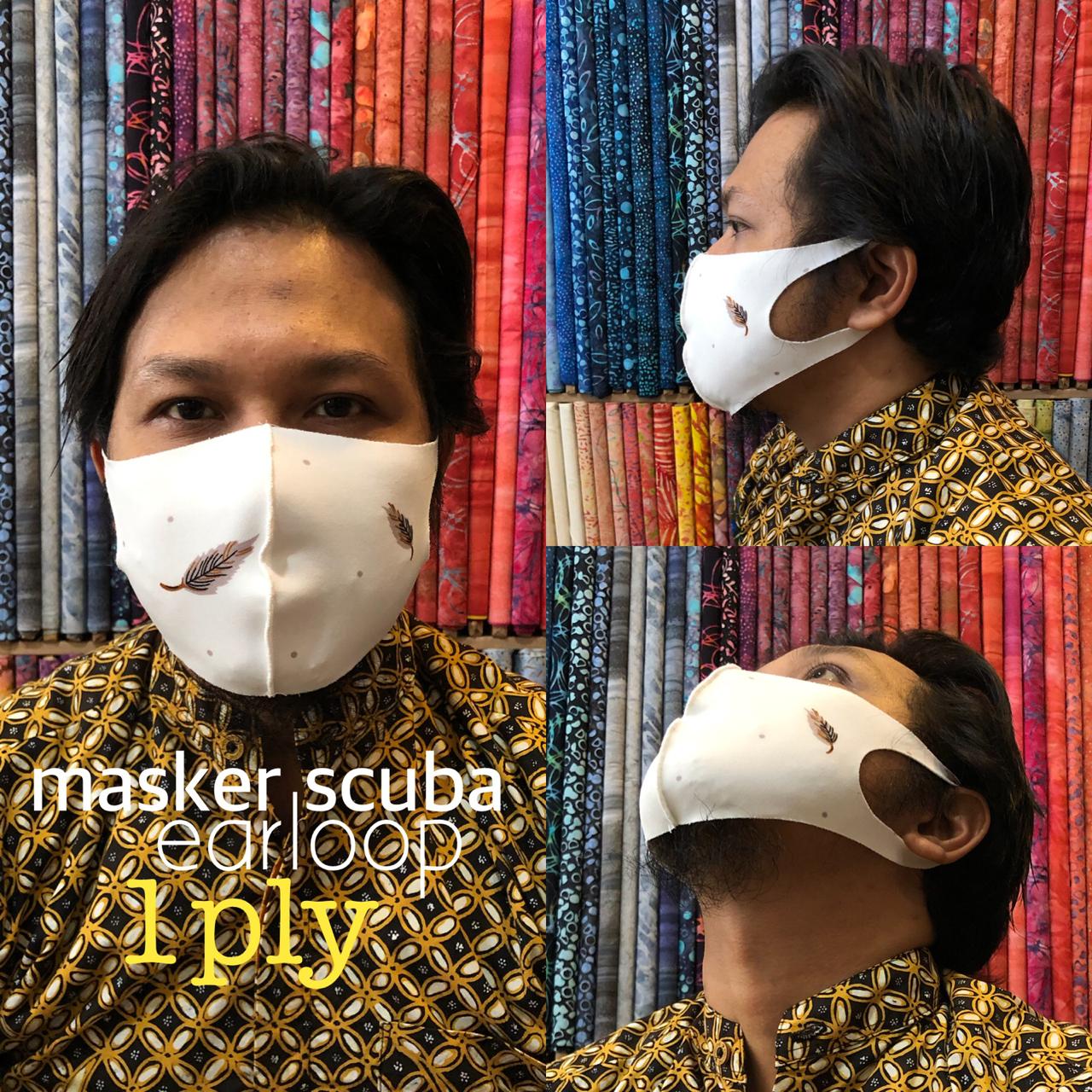 Masker Kain katun Sumatera Barat harga grosir termurah & kualitas terjamin