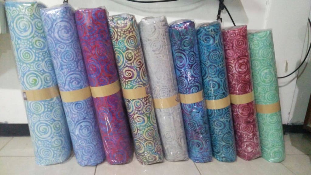 Rayon batik fabric with all method